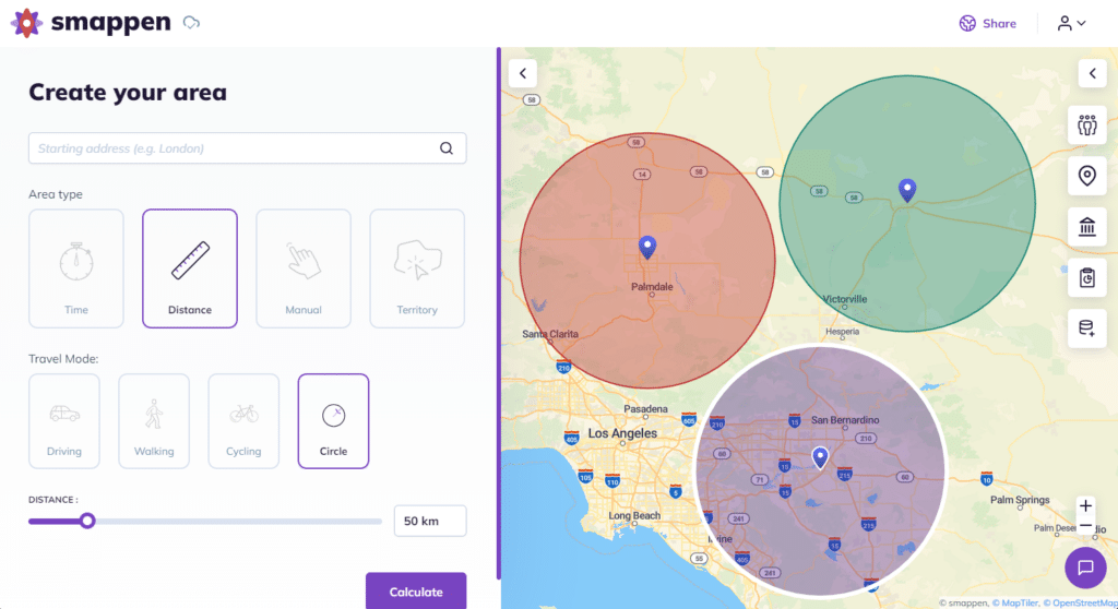 time travel on maps